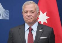 The king of Jordan Abdullah II to arrive in Pakistan for two day stare visit. King Abdullah II of Jordan