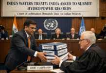 Indus Waters Treaty: India has been asked by the Court of Arbitration to Submit Hydropower Records Representation of Court of Arbitration proceedings under the Indus Waters Treaty involving India and Pakistan over disputed hydropower projects.